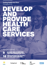 Putting Health into Place: Executive Summary:  Principles 9 – 10 Develop and Provide